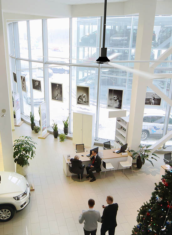 commercial buildings