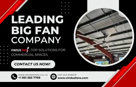 Por qué Vindus Fans es la empresa líder en ventiladores para espacios comerciales