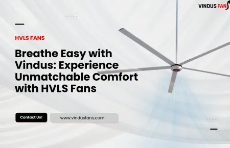 Respire tranquilo con Vindus: experimente una comodidad inigualable con los ventiladores HVLS