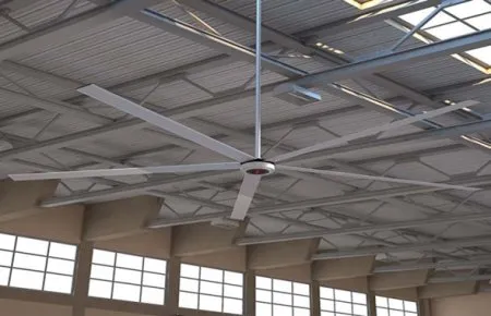 why one HVLS fan system can replace many smaller fans in a large space