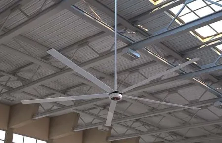 Cosa sono i ventilatori HVLS