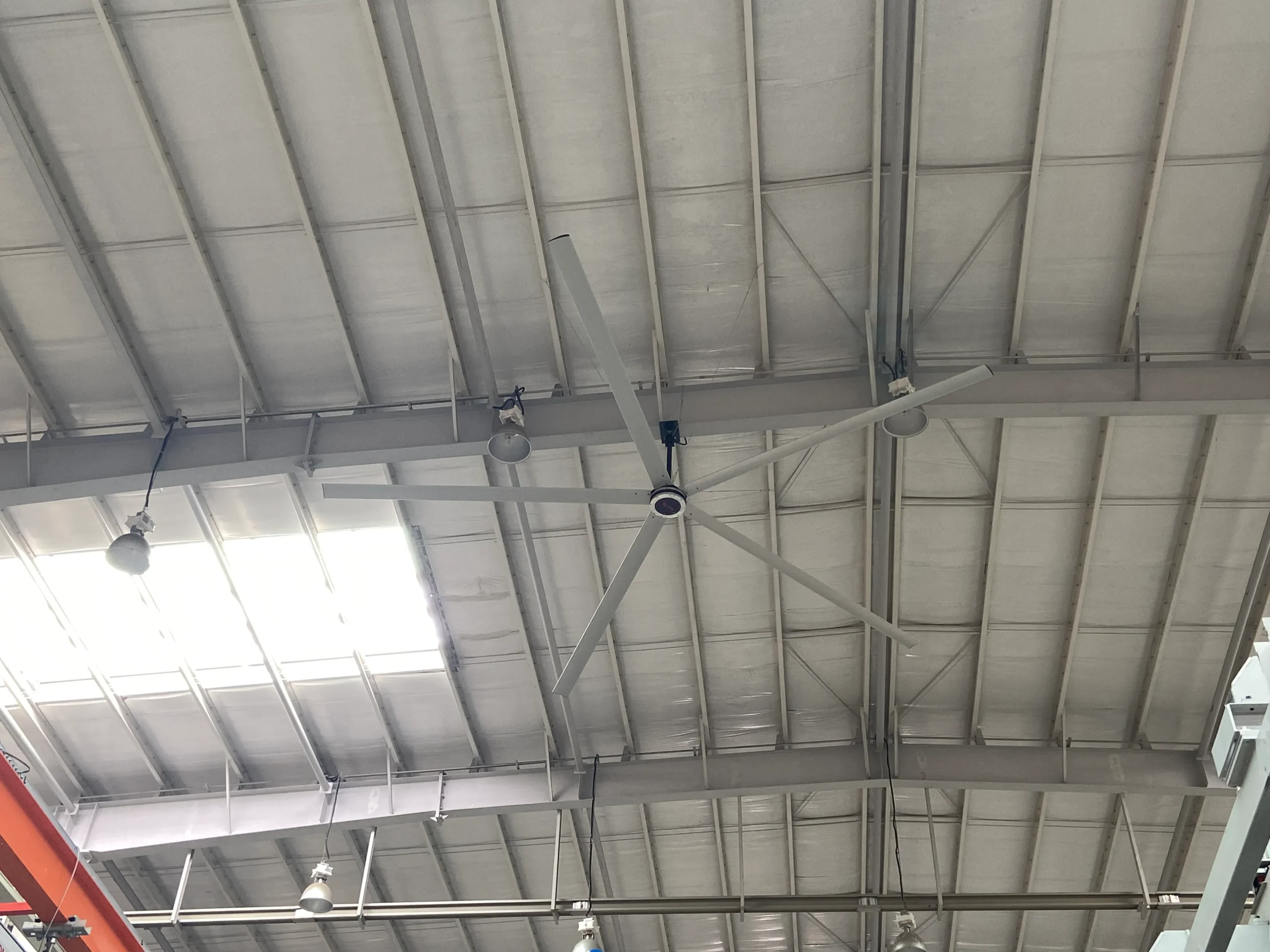 Posicionamento do ventilador