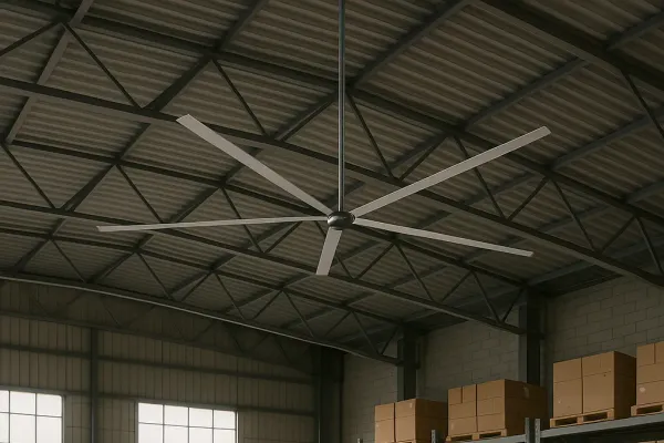 ventilateur de plafond industriel