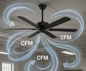 Was bedeutet CFM eigentlich für meinen Deckenventilator?