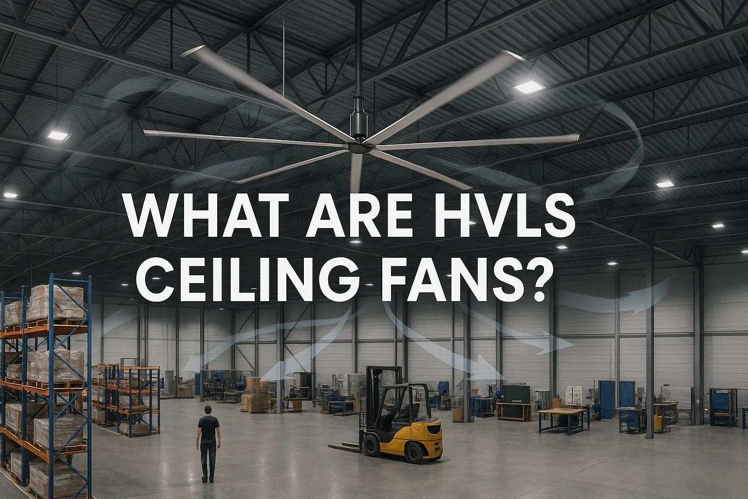 What Are HVLS Ceiling Fans