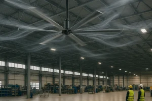 Wie funktionieren HVLS-Ventilatoren?
