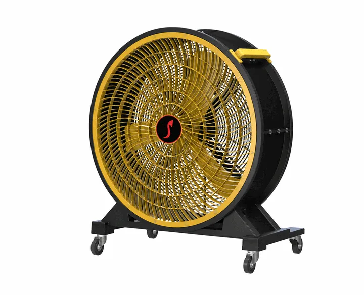 C100 — Mobile or Wall-Mounted Industrial Fan